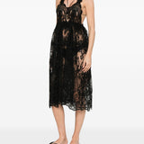 Abito in pizzo in nero Maurizio - donna 