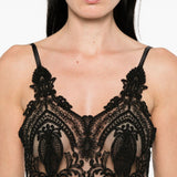 Abito in pizzo in nero Maurizio - donna 