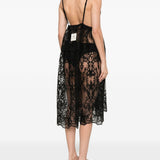 Abito in pizzo in nero Maurizio - donna 