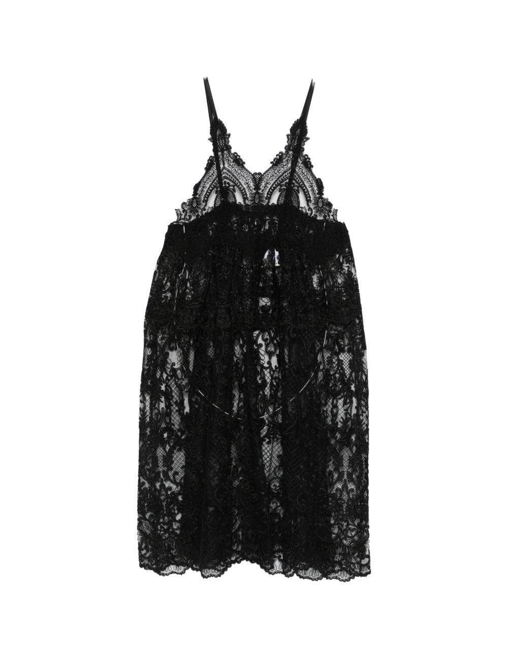 Abito in pizzo in nero Maurizio - donna 