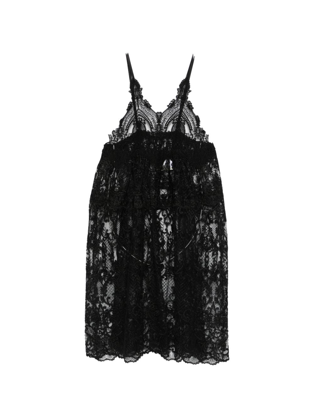 Abito in pizzo in nero Maurizio - donna 