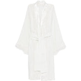 Kimono in pizzo in bianco Maurizio - donna 