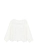 Top con inserti in pizzo in bianco Maurizio - donna