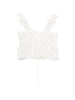 Maurizio White Lace-up Top - Women