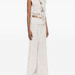 Top in pizzo in avorio Maurizio - donna 