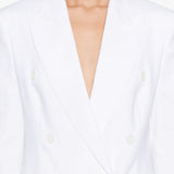 Pagella giacca doppiopetto in bianco Maxmara - donna 