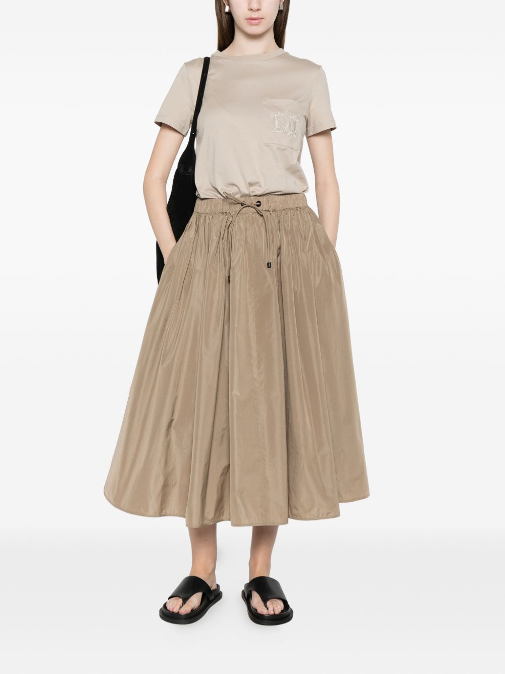 Gonna Lonza in beige Max Mara - donna 
