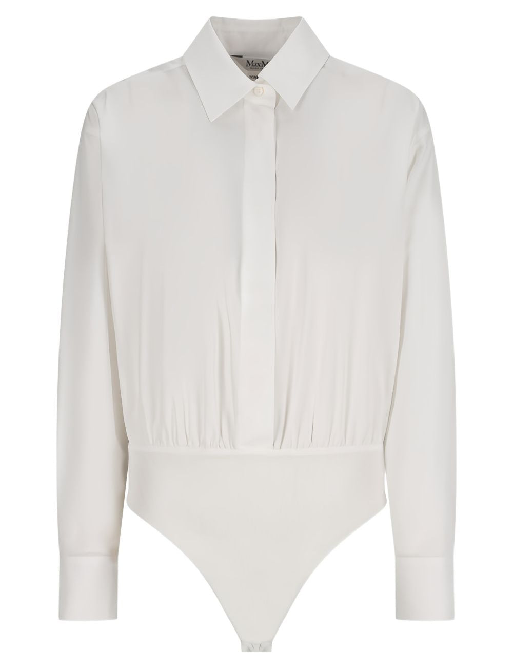 Camicia body in popeline aere in bianco Maxmara - donna 