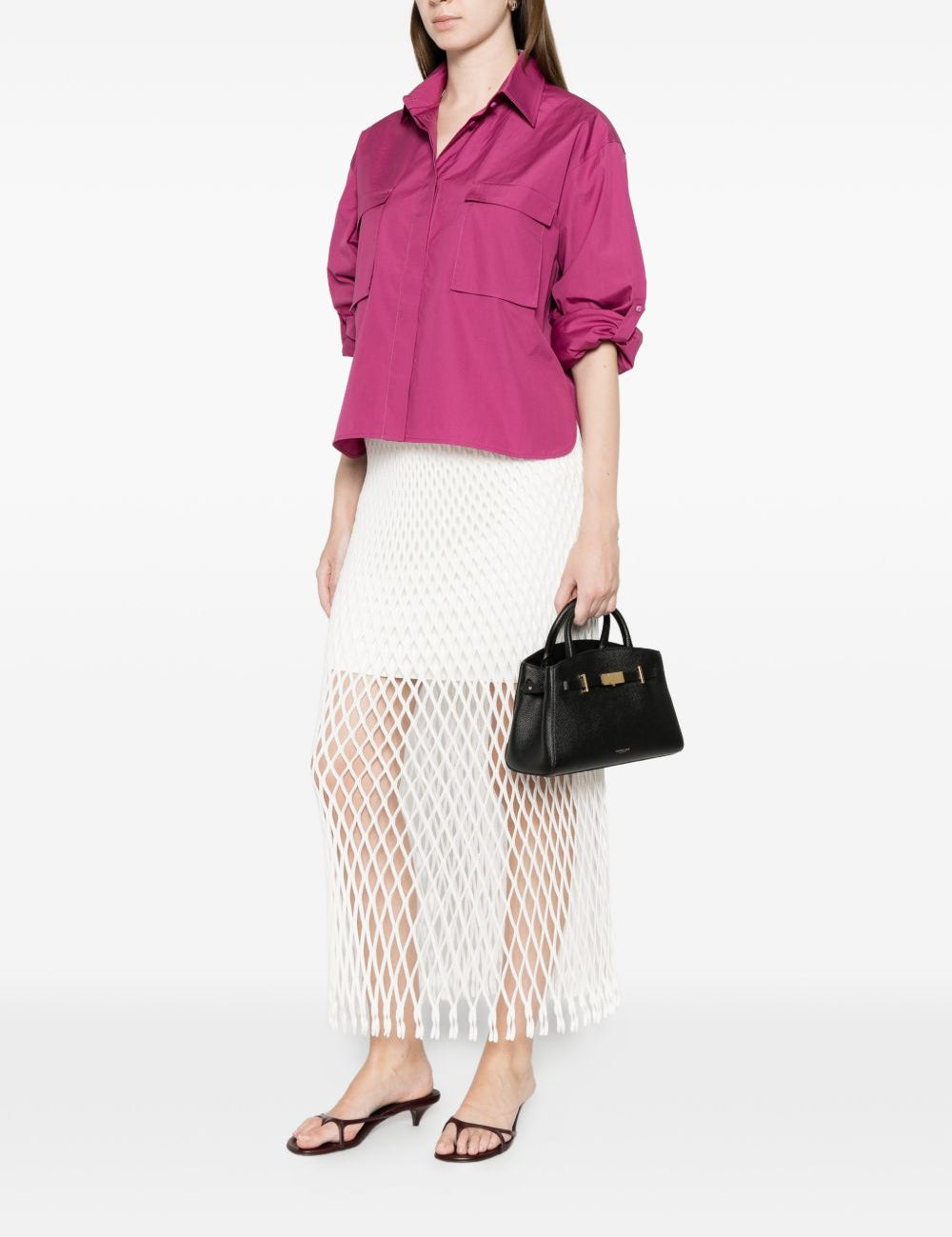 Camicia tenue in fucsia Max Mara - donna 