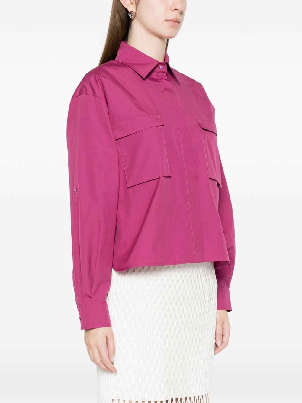 Camicia tenue in fucsia Max Mara - donna 