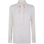 Camicia Colmo con collo lavalliere in avorio Max Mara - donna 