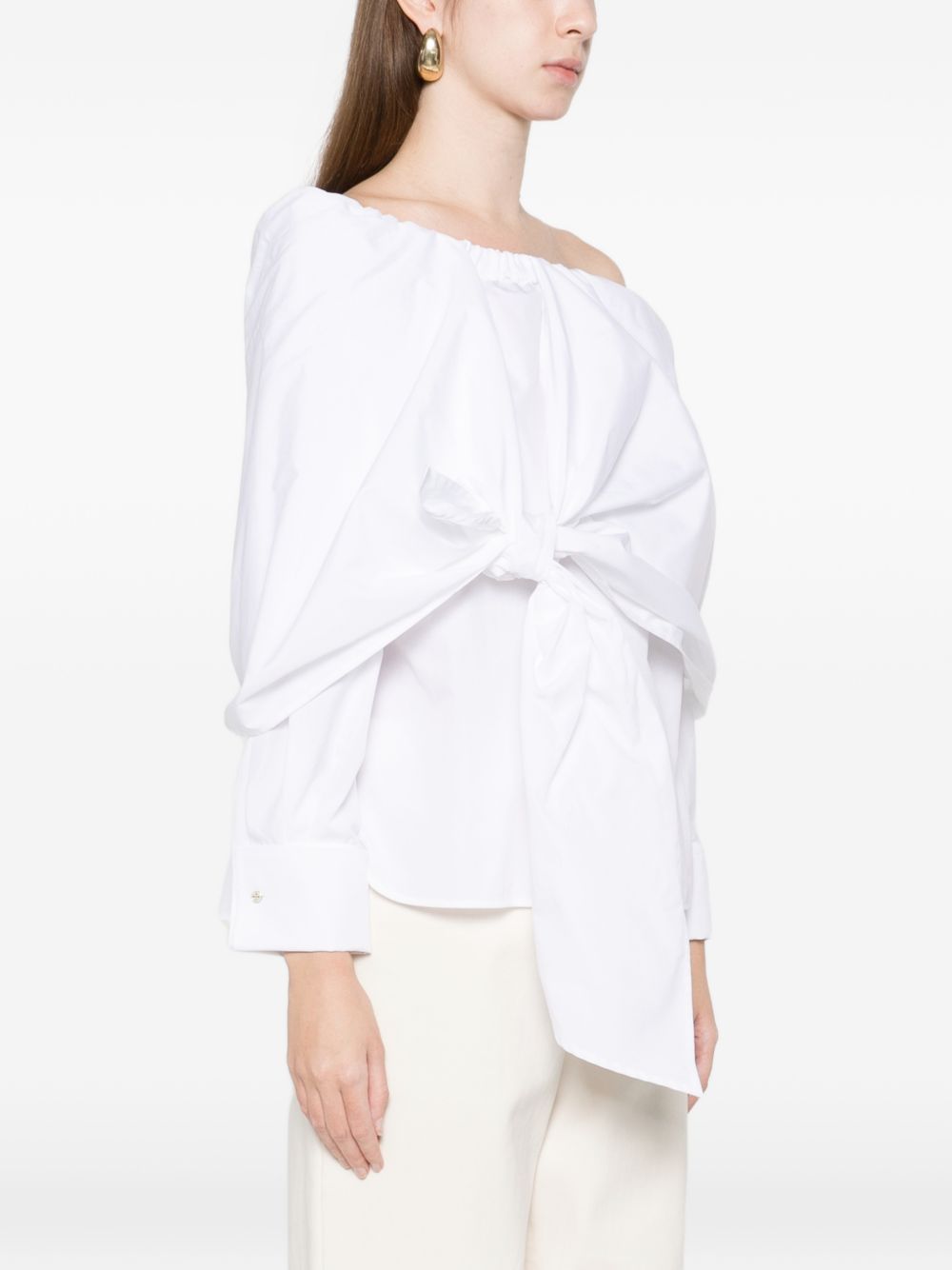 Camicia curvone in bianco Max Mara - donna 
