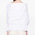 Camicia curvone in bianco Max Mara - donna 