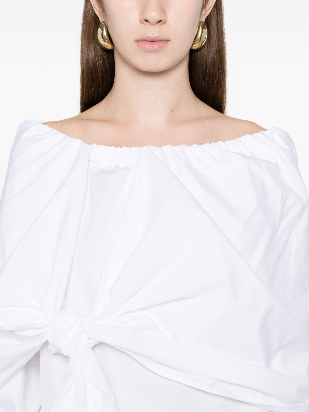 Camicia curvone in bianco Max Mara - donna 