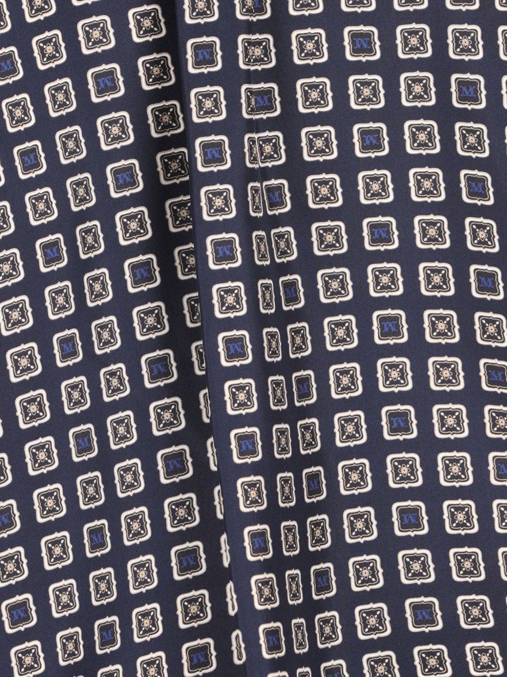 Camicia a fantasia disco in blu Maxmara - donna 