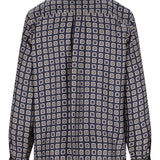 Camicia a fantasia disco in blu Maxmara - donna 