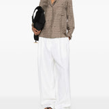 Camicia monogram Disco in marrone maxmara - donna 