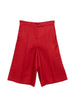 Bermuda Kaki in lino in rosso Maxmara - donna