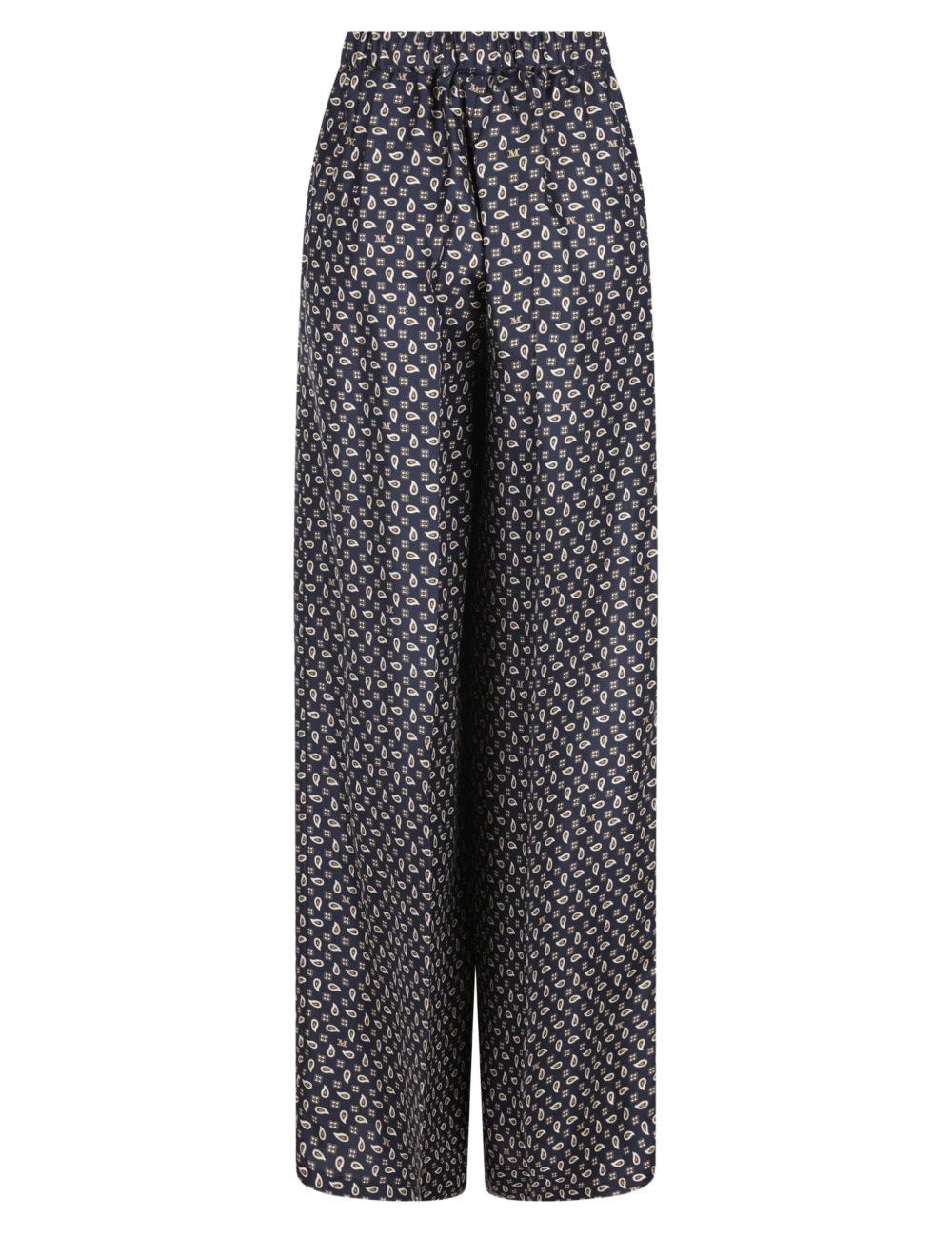 Pantaloni vischio con stampa grafica in blu Maxmara - donna 