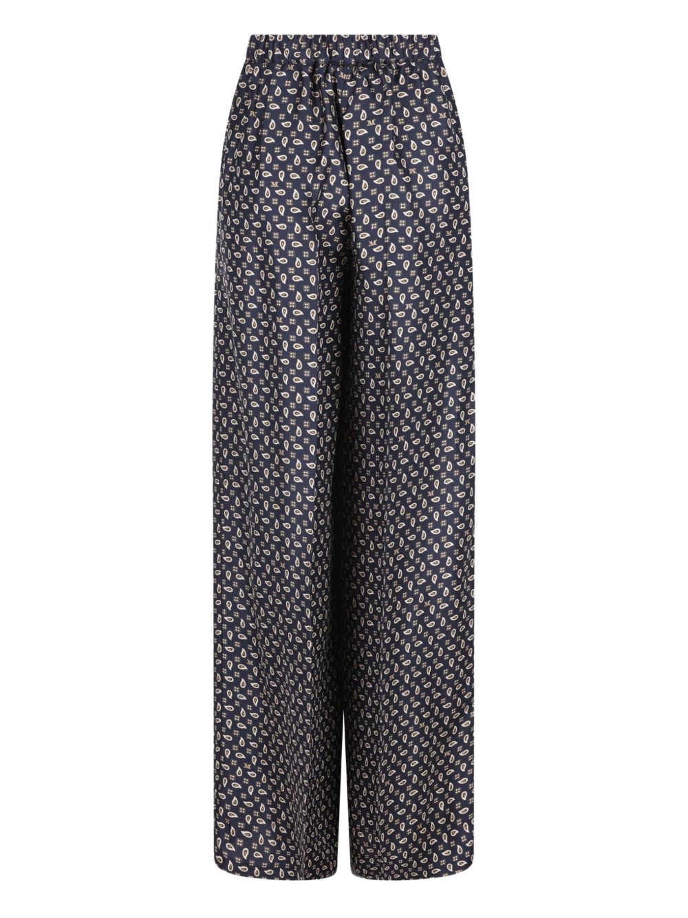 Pantaloni vischio con stampa grafica in blu Maxmara - donna 