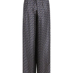 Pantaloni vischio con stampa grafica in blu Maxmara - donna 