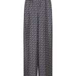 Pantaloni vischio con stampa grafica in blu Maxmara - donna 