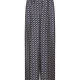 Pantaloni vischio con stampa grafica in blu Maxmara - donna 