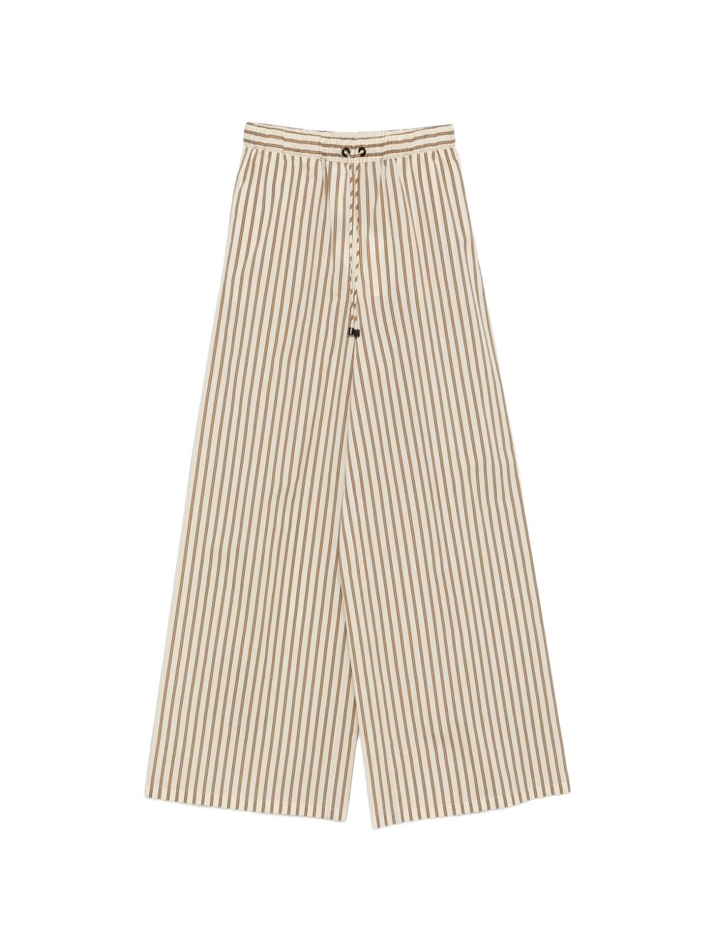 Pantaloni Ordine a righe in marrone Maxmara - donna 