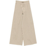Pantaloni Ordine a righe in marrone Maxmara - donna 