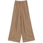 Pantaloni Clarino a gamba ampia in marrone Maxmara - donna 