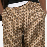 Pantaloni Clarino a gamba ampia in marrone Maxmara - donna 