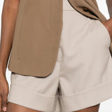 Shorts a vita alta celebre Maxmara - donna 