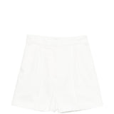 Shorts con pieghe in bianco Maxmara - donna 