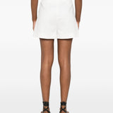 Shorts con pieghe in bianco Maxmara - donna 