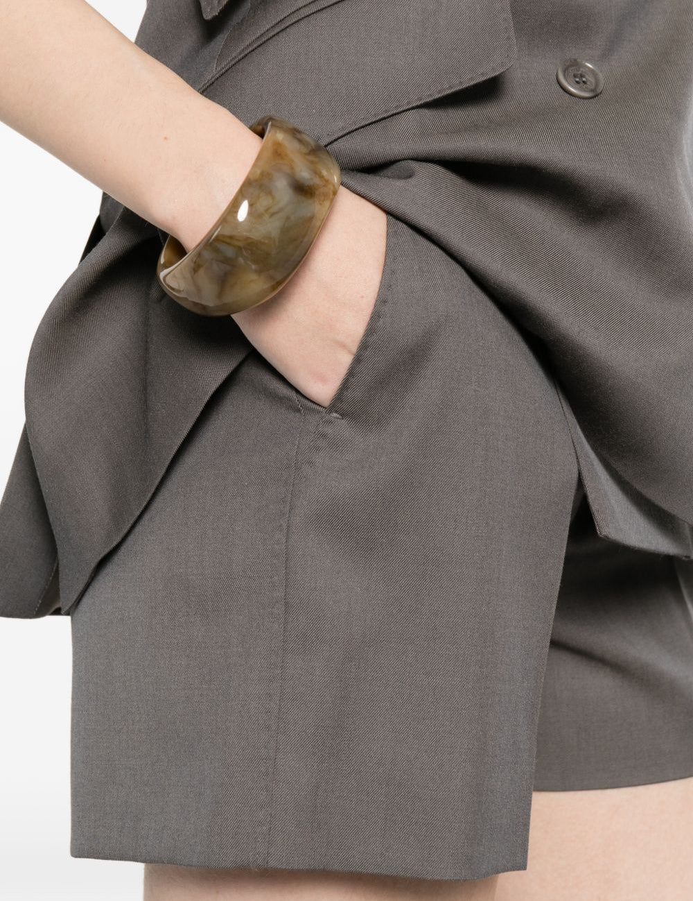 Shorts Adunco in grigio Max Mara - donna 