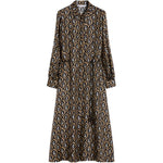 Abito midi Giara con stampa in nero Max Mara - donna 