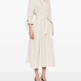 Abito midi mirto in avorio Max Mara - donna 