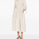 Abito midi mirto in avorio Max Mara - donna 