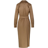 Abito con design a portafogli beta in beige Maxmara - donna 