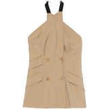 Gilet doppio petto nuraghe in beige Maxmara - donna 