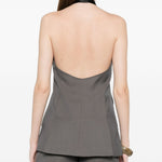 Gilet doppio petto cali  in grigio Maxmara - donna 