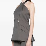 Gilet doppio petto cali  in grigio Maxmara - donna 