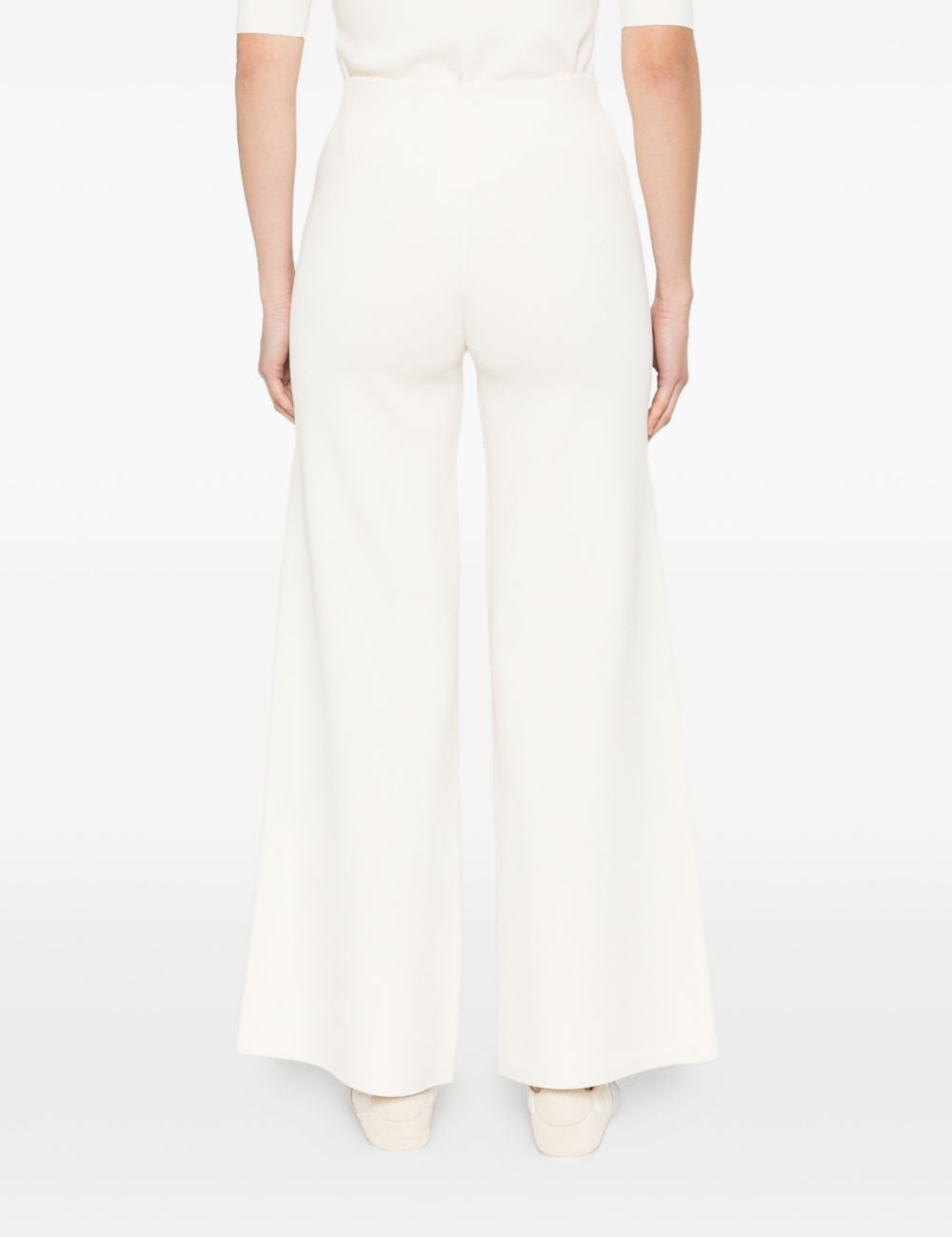 Pantaloni palazzo a gamba larga in bianco Maxmara - donna 