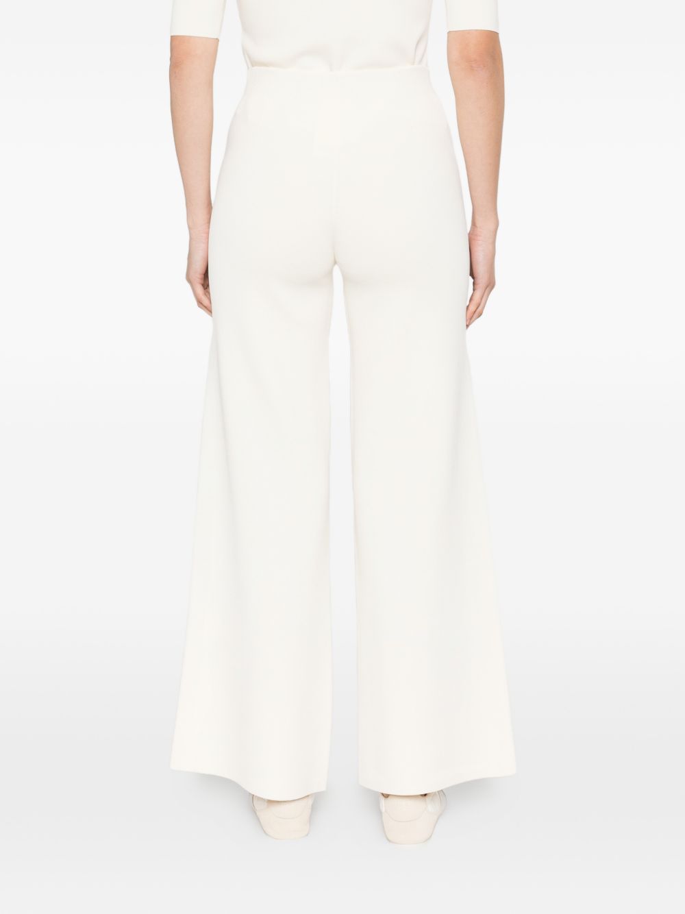 Pantaloni palazzo a gamba larga in bianco Maxmara - donna 