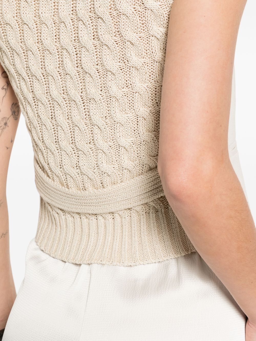 Gilet Calibri in bianco Max Mara - donna 