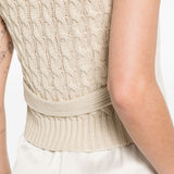 Gilet Calibri in bianco Max Mara - donna 