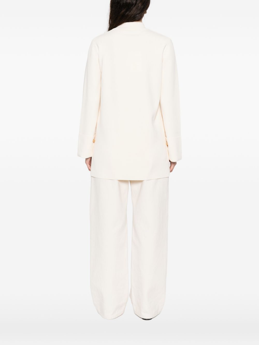Polo a maniche lunghe fuggito in beige Maxmara - donna 