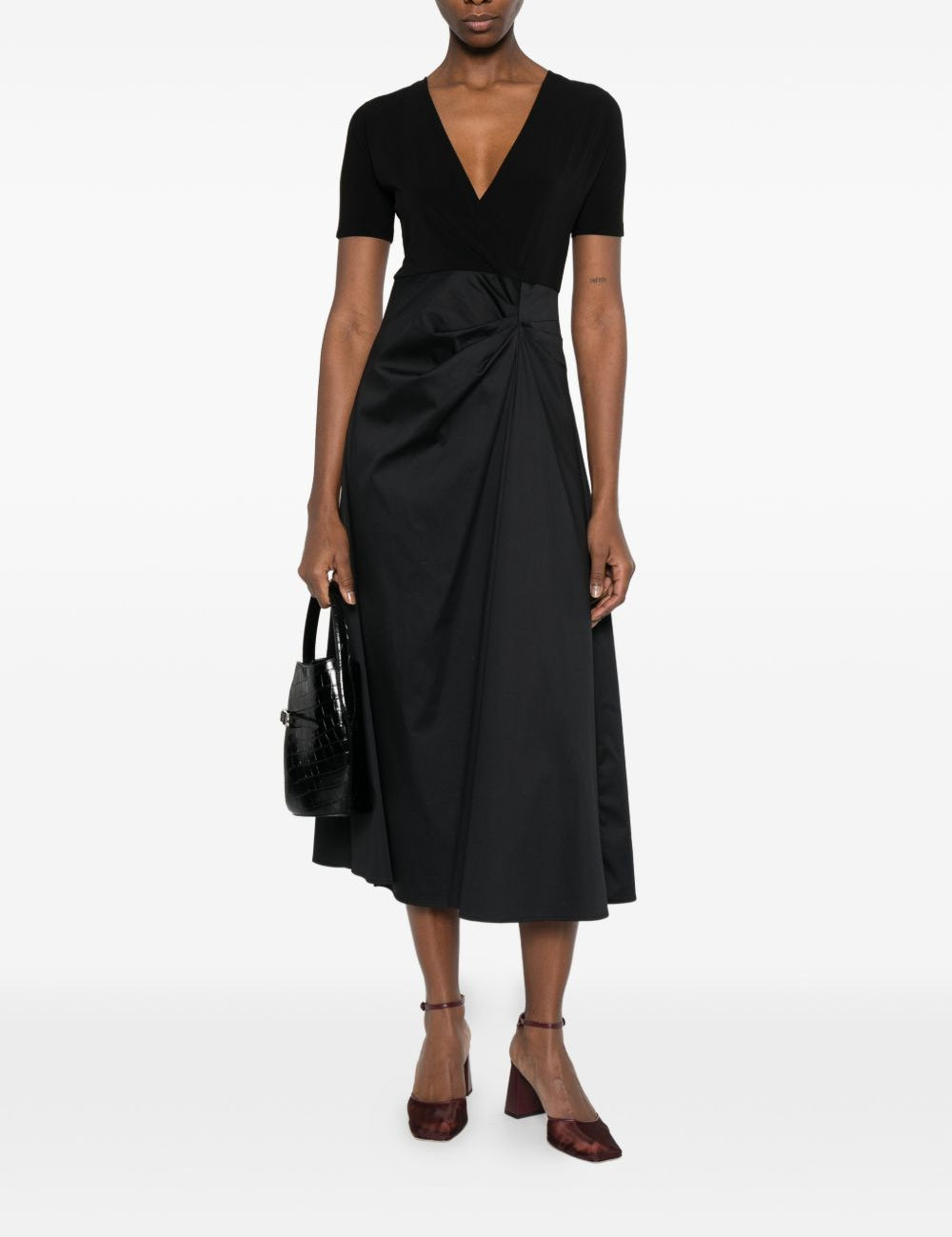 Abito midi Grembo in nero MaxMara - donna 