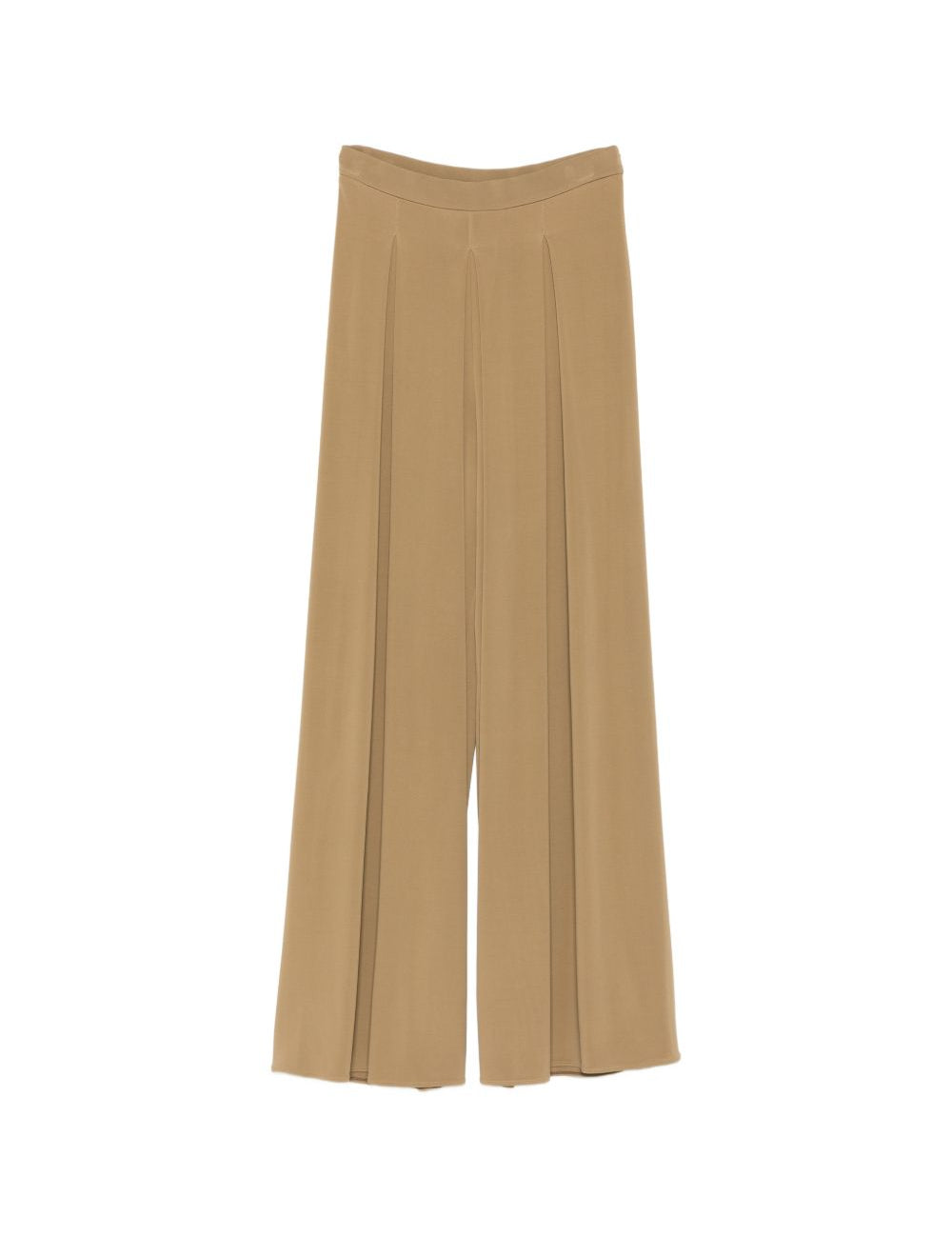 Pantaloni con pieghe bermuda in beige Maxmara - donna 