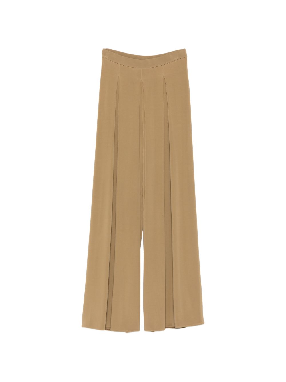 Pantaloni con pieghe bermuda in beige Maxmara - donna 